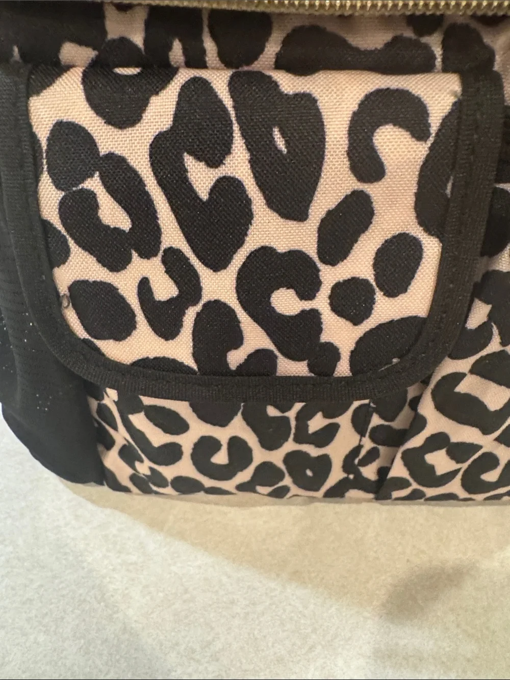 Fit + Fresh Leopard Print Insulated Lunch Bag